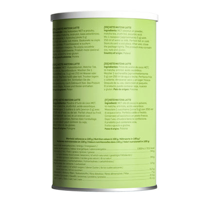Matcha Latte Keto Friendly-1